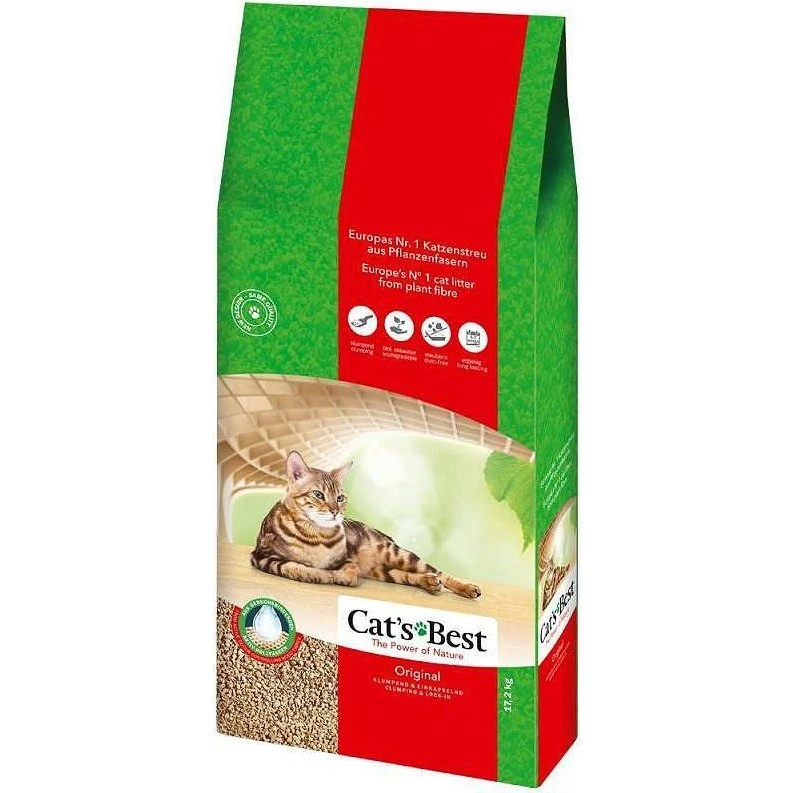 Cat's Best Eco Plus Original Trækattegrus - 30 l