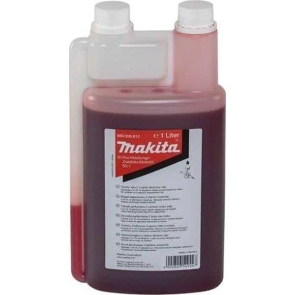 Makita 2-takt olie 1L med doseringsflaske