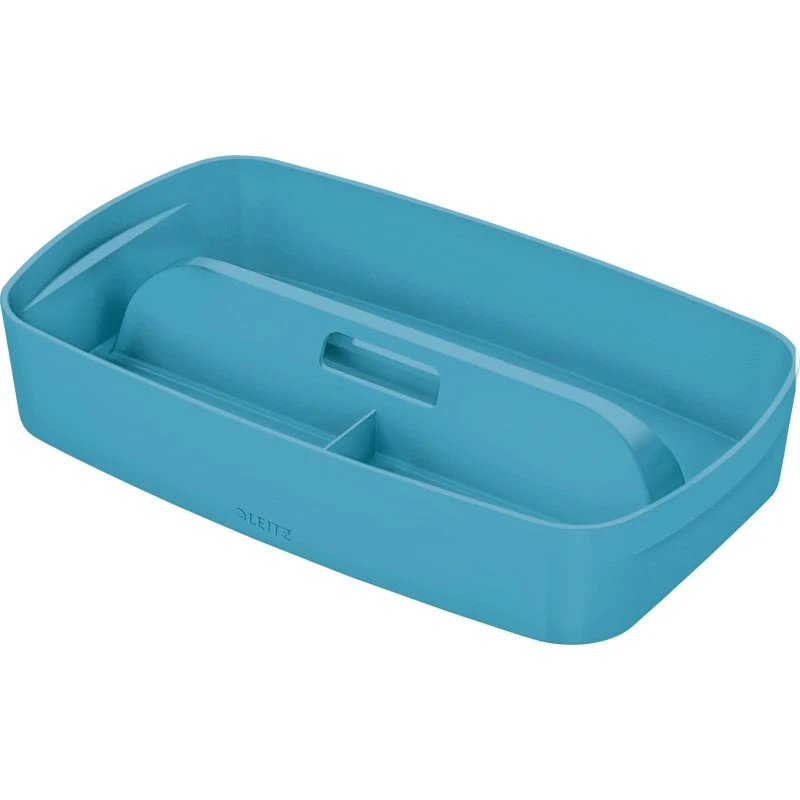 Leitz MyBox Cosy S Organiseringsbakke med håndtag, Blå