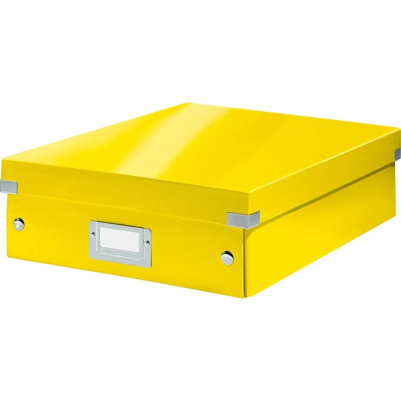 Leitz Click & Store WOW Medium Organiseringsboks - Gul