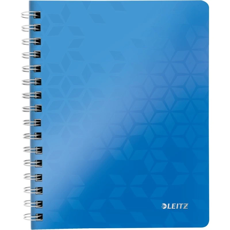 Leitz WOW PP A5 Notesblok - Blå, 80 ark, linjeret