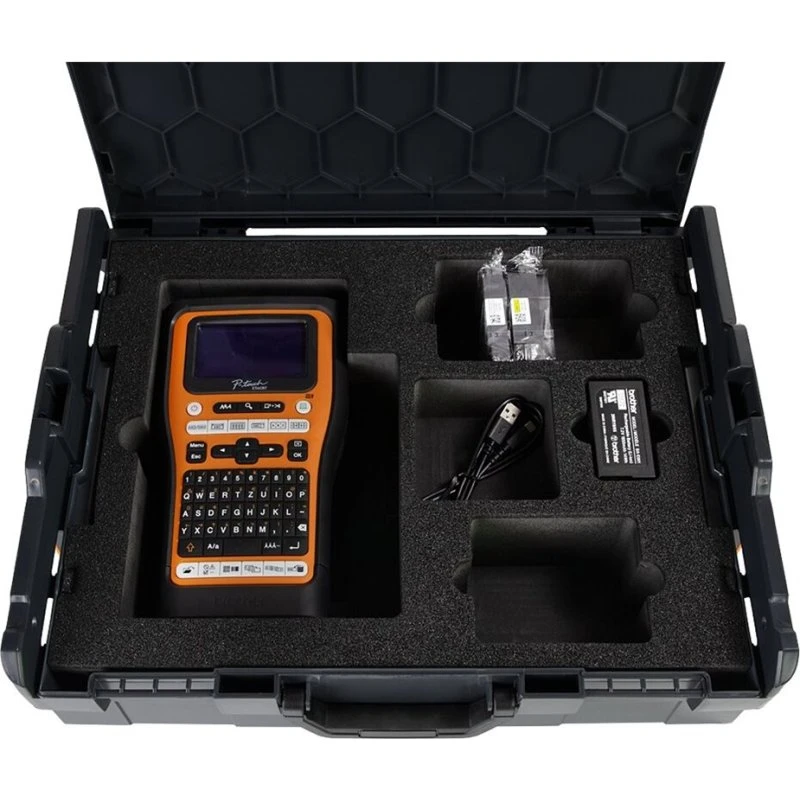 Brother P-Touch PT-E560BTVP Etikettemaskine - Sort/Orange