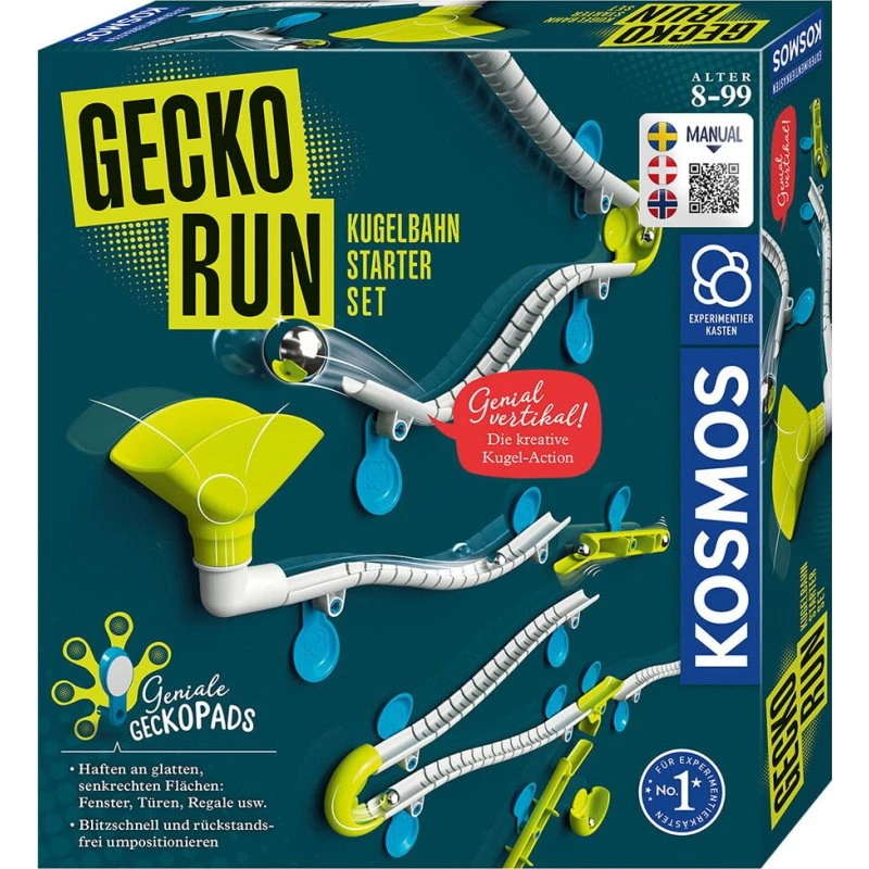 Kosmos Gecko Run - Starter Set - Kuglebane
