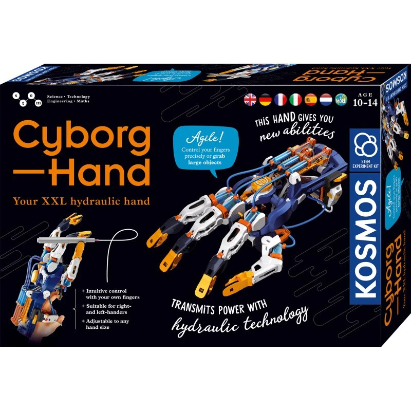 Kosmos Cyborg Hånd - Videnskabeligt læringssæt til børn 10+