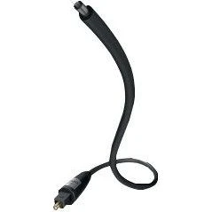 in-akustik Star Optical Cable - TOSLINK til TOSLINK, 1,5 m, sort