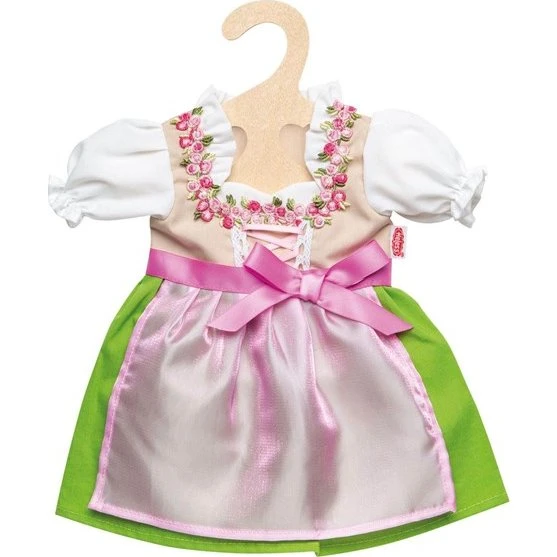 Heless Heidi Dirndl-kjole til dukker (35-45 cm)