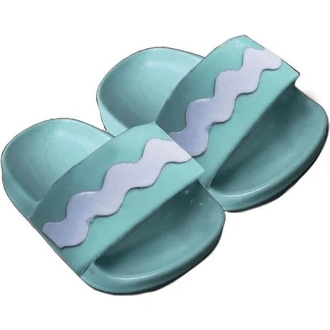 Heless Dolls Bath Slippers Mint, 35-45 cm