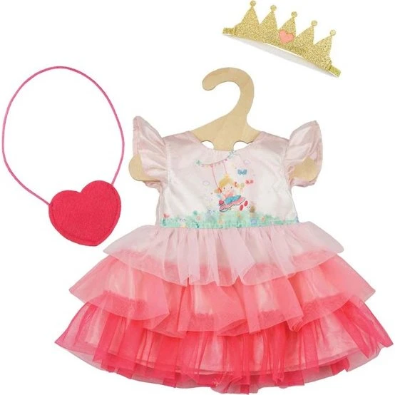 Heless Princess Emily kjole til dukker (28-35 cm)