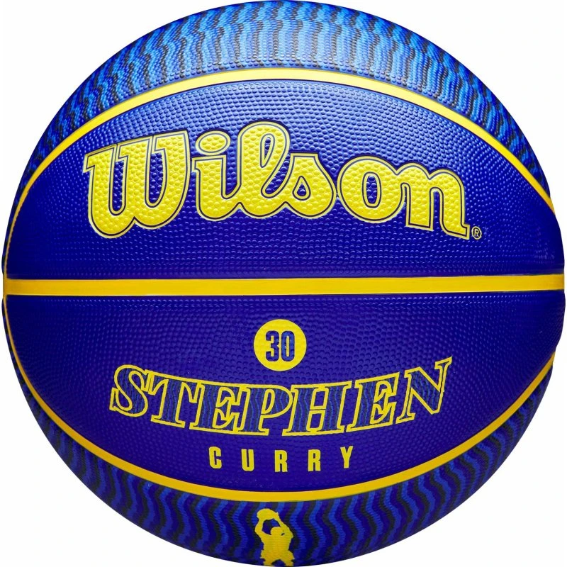 Wilson NBA Icon Stephen Curry Outdoor bold Str. 7 (blå)