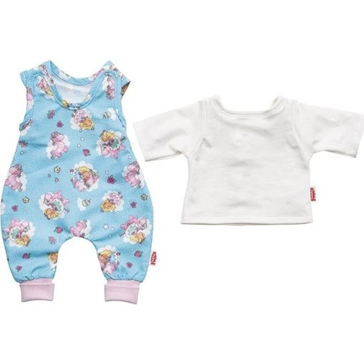 Heless Doll Bodysuit Unicorn 28-35 cm - Blå