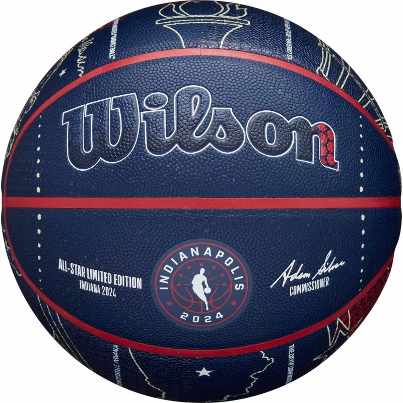 Wilson 2024 NBA All-Star Collector Basketball Indianapolis (Str. 7)