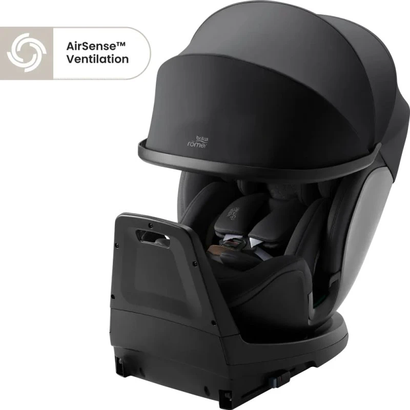 Britax Römer Swivel-Grow Max Air Autostol - Onyx Black