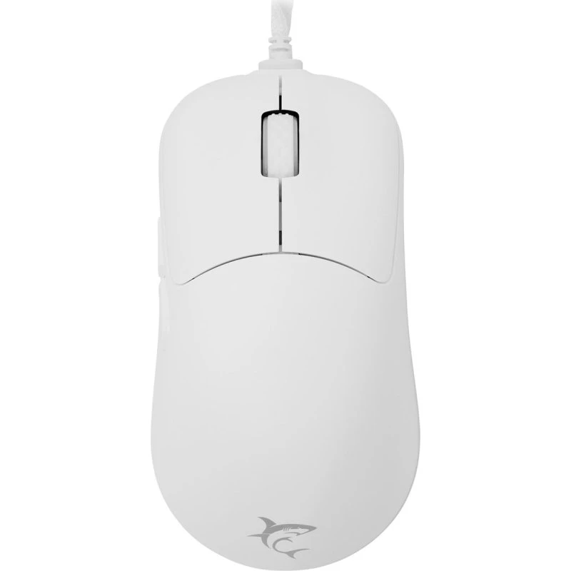 White Shark GRAPHENE Gaming Mus - Hvid - 47g - 12.400 DPI