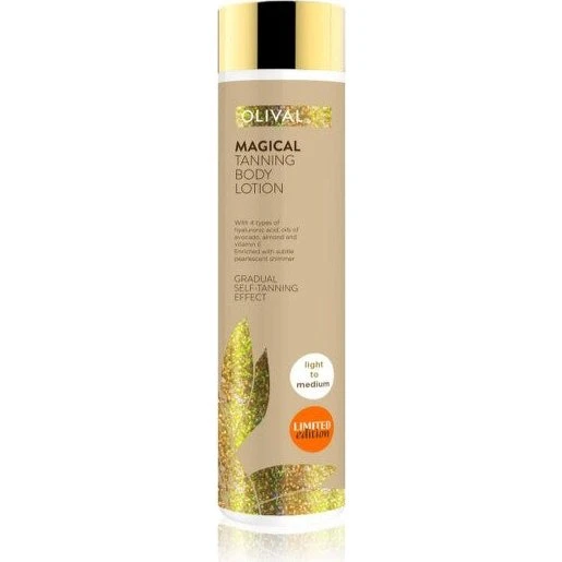 Olival Magisk Selvbruner Body Milk, Lys til Medium, 200 ml
