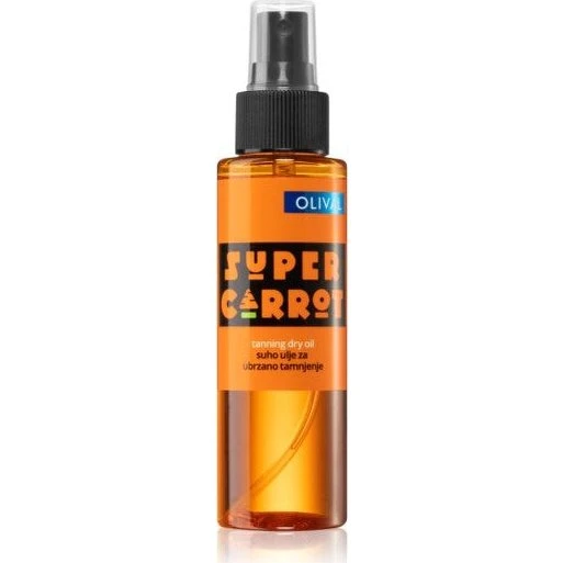 Olival SUPER Carrot Dry Body Oil Garvningsaccelerator 100 ml