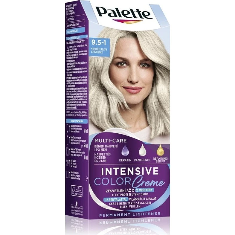 Schwarzkopf Palette Intensive Color Creme C9 9,5-1 Sølvblond