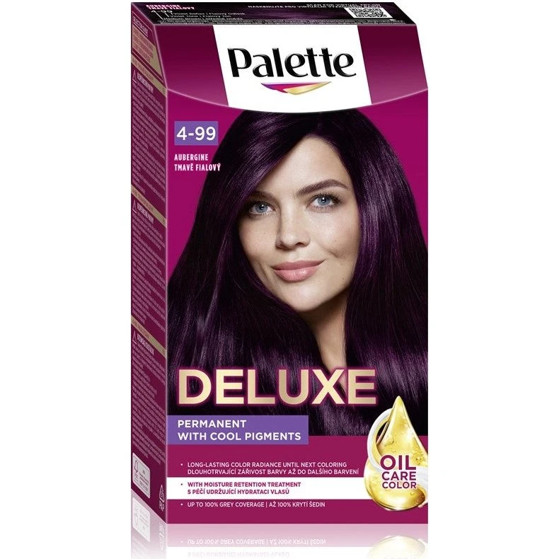 Schwarzkopf Palette Deluxe Permanent Hårfarve 4-99 Aubergine