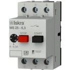 Iskra håndbetjent motorværn MS25 4 - 6,3A 3P