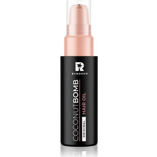 ByRokko Coconut Bomb fugtgivende hårolie, 50 ml