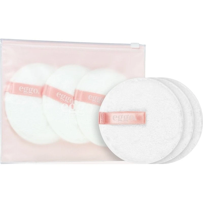Eggo Magic Pads Pink Vaskbare Makeupfjernere - 3 stk