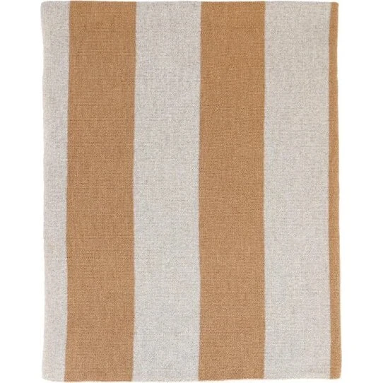 Ooh Noo Amber Baby Tæppe - Brun & Sand - 75x95 cm