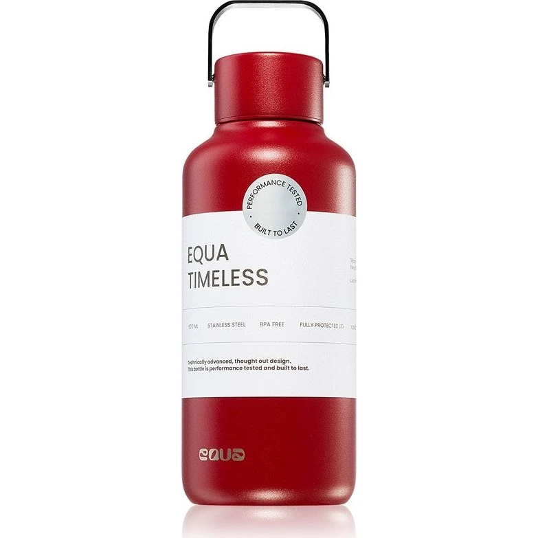 Equa Timeless vandflaske i rustfrit stål, 600 ml