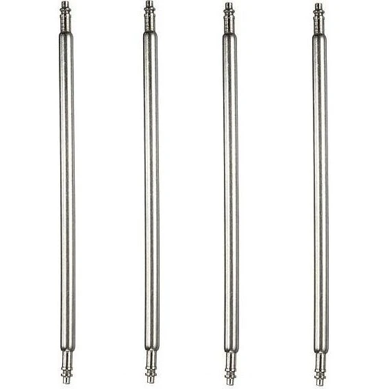 4 stk. Båndstift i stål til armbånd og urrem (6-30 mm)