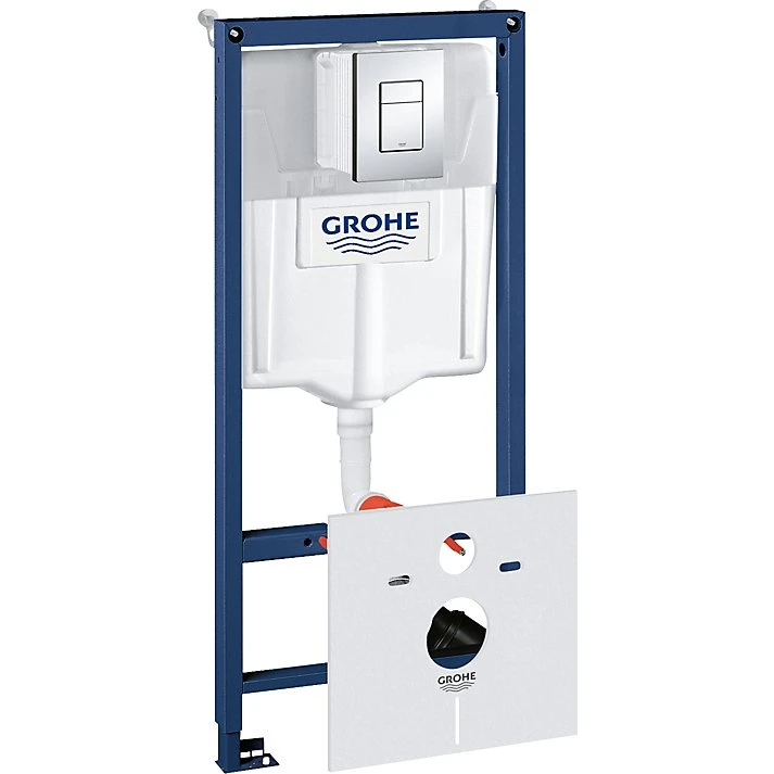 GROHE Rapid SL 4-i-1 indbygningscisterne med Skate Cosmopolitan krom