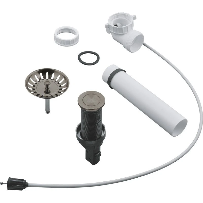Grohe afløbssæt Ø35 mm, sort krom / børstet hard graphite