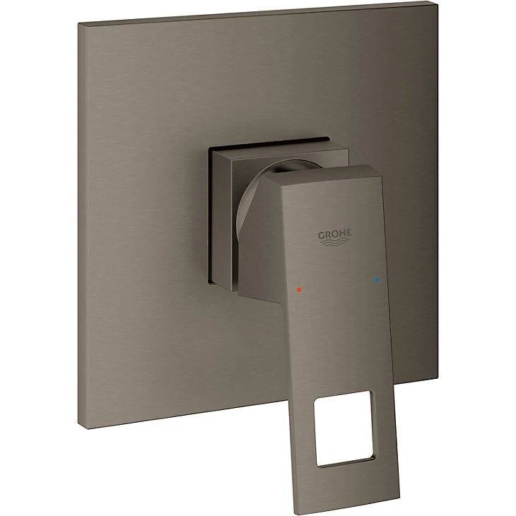 GROHE EuroCube Brusearmatur 158x158mm - Børstet Hard Graphite