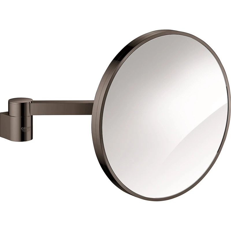 GROHE Selection kosmetikspejl 224mm 7x forstørrelse - Hard Graphite