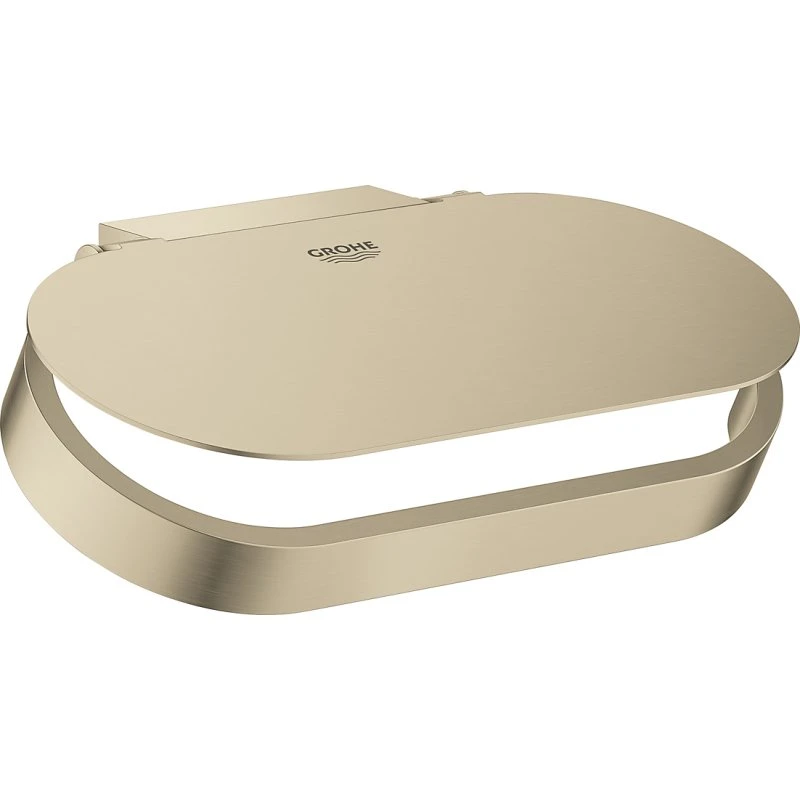 GROHE Selection toiletpapirholder med låg, børstet nikkel, 152mm
