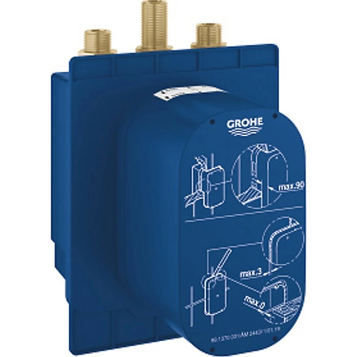 GROHE EuroSmart CE indbygningsenhed 1/2/230V til bruser