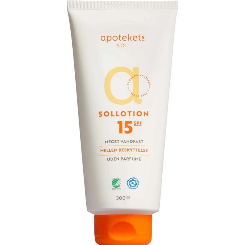 Apotekets Sollotion SPF 15, 300 ml