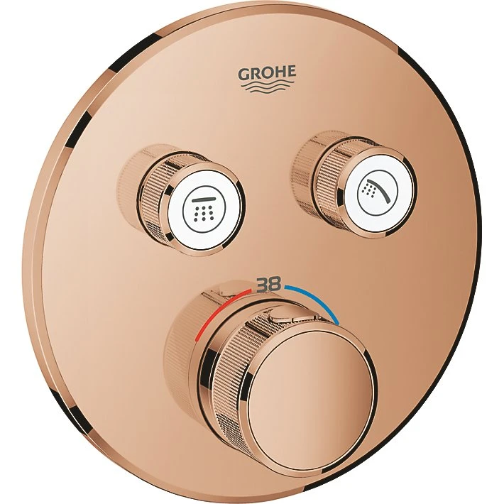 GROHE Grohtherm SmartControl Termostat med 2 ventiler, Warm Sunset