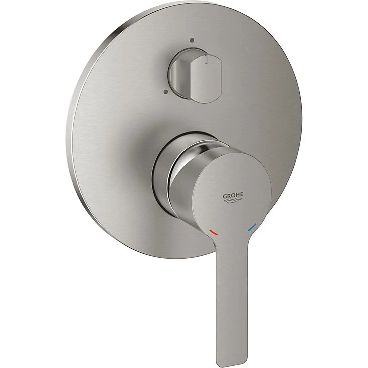 GROHE Lineare New 3-vejs etgrebsbatteri ø158mm Supersteel