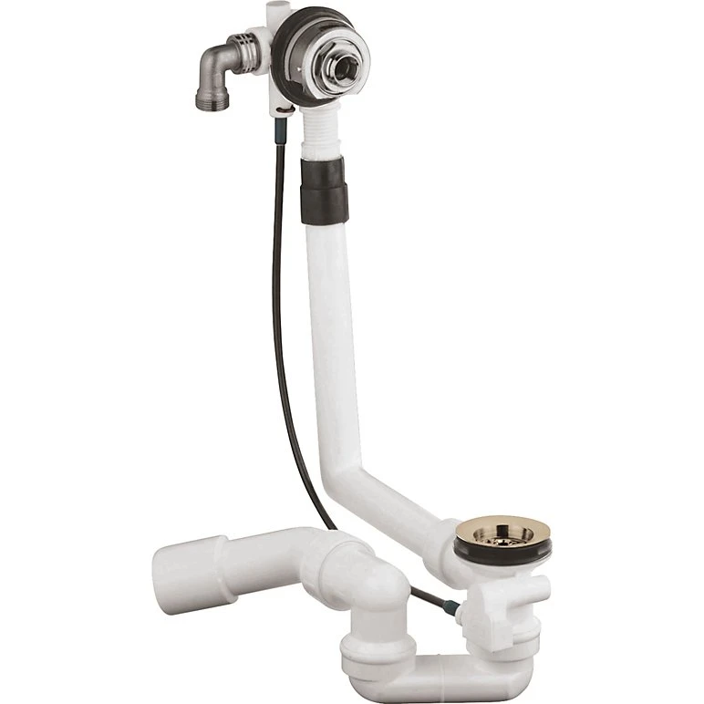 GROHE Talentofill af/overløbssæt 45° 40/50mm - Nikkel