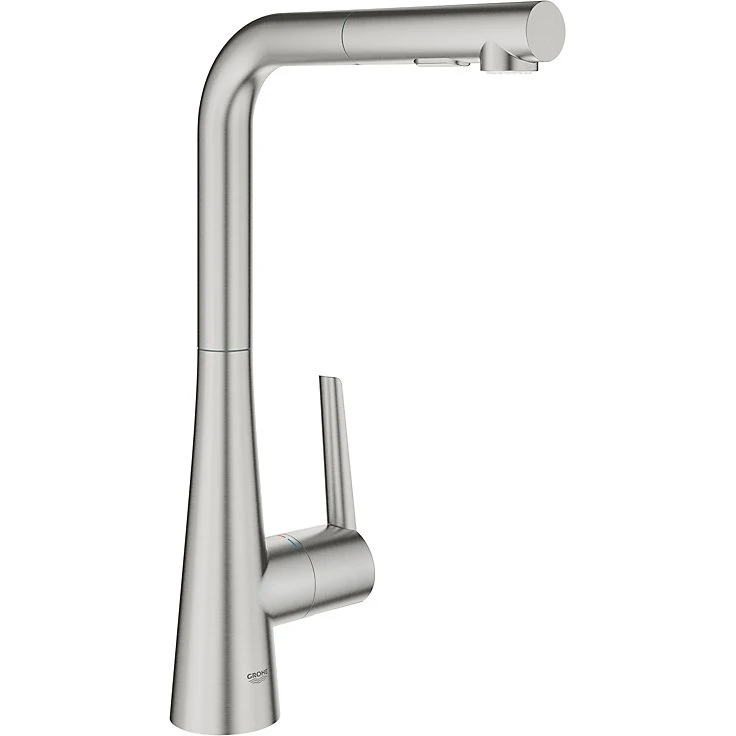GROHE Zedra 2019 Køkkenarmatur med udtræk – Supersteel