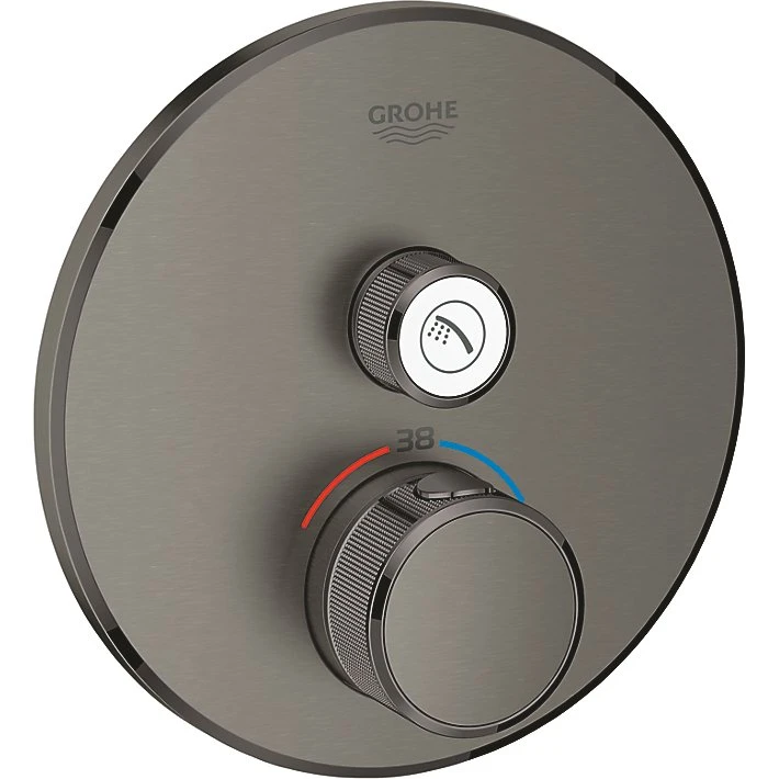 GROHE Grohtherm SmartControl Termostatarmatur - Børstet Hard Graphite