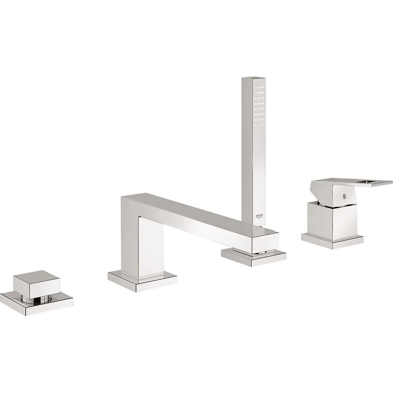 GROHE EuroCube etgrebsbatteri 220mm tud til kar/brus, forkromet