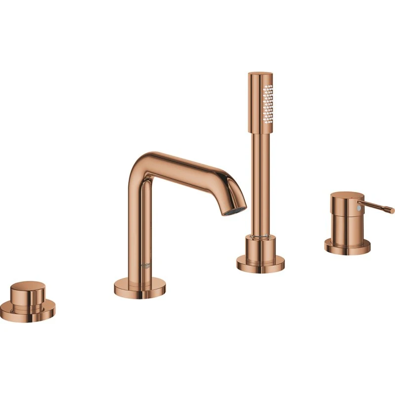 GROHE Essence 4-huls kar- & brusekombination, Warm Sunset