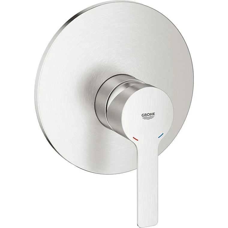 GROHE Lineare new etgrebsbatteri til bruser, Supersteel ø163mm