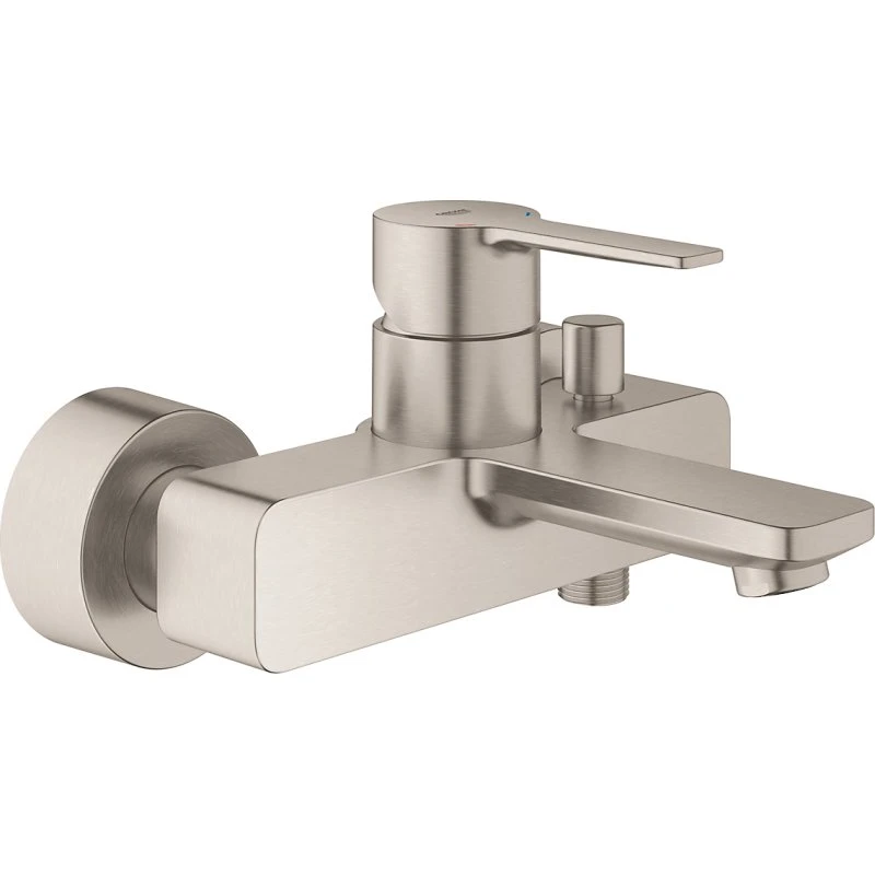 GROHE Lineare new etgrebsbatteri til kar/brus - Supersteel