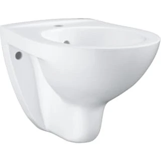 GROHE Bau Ceramic væghængt bidet i hvid porcelæn