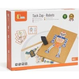 VIGA 50335 Korknailsæt – Byg din robot, 45 dele
