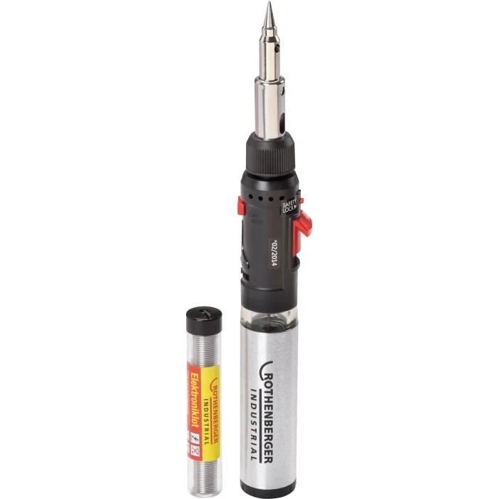 ROTHENBERGER Varmepen Piezo 1450°C - Sæt med 10 dele, Rød