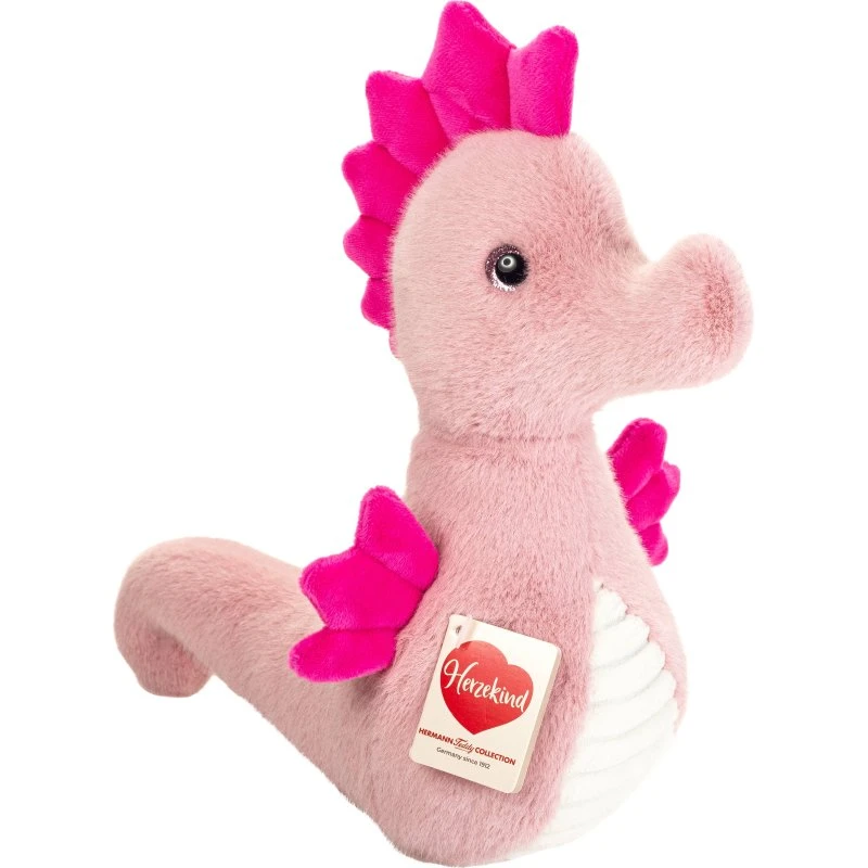 Teddy Hermann Søhest Alba Rosa 23 cm - Lyserød plyslegetøj