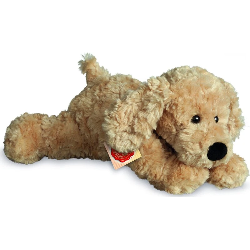 Teddy Hermann Liggende Hund Beige 28 cm