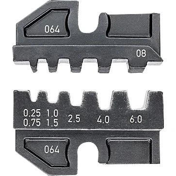 Knipex Crimpindsat 97 49 08, 0,25-6,0 mm²