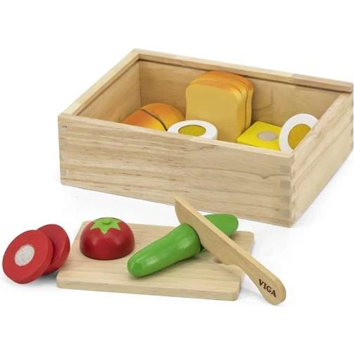 Viga 44541 Morgenmadsskæresæt i træ